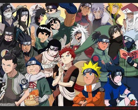 principaux personnages de naruto